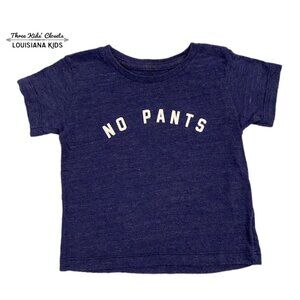Small Shop 12-18m Indigo Blue No Pants Tee Shirt